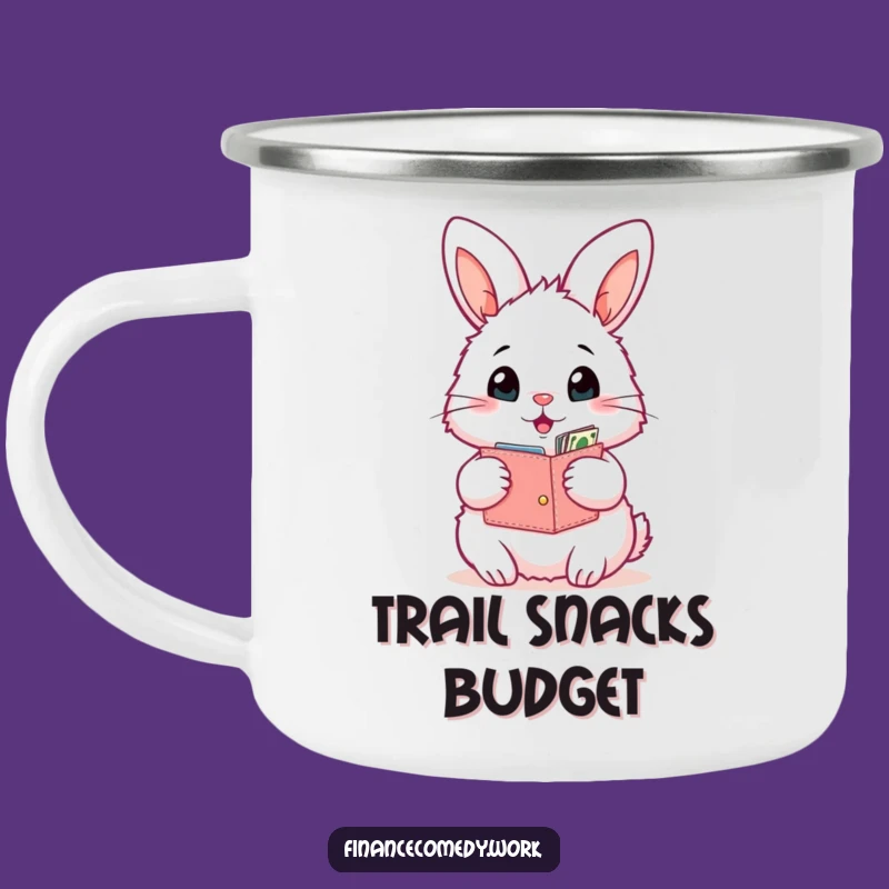 Funny Bunny Camping Mug: Your Hilarious Trail Buddy for Surprising Sips