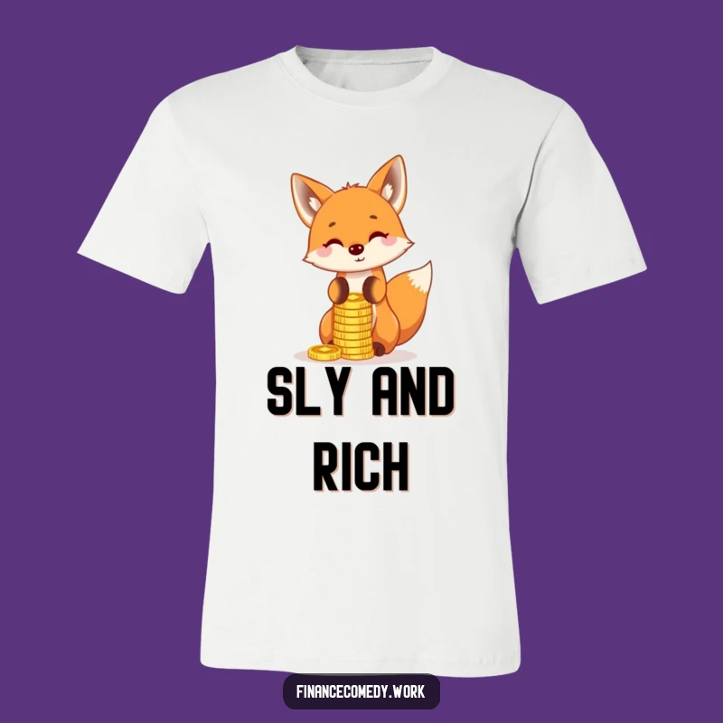 Funny Fox Balancing T-Shirt: Wear Your Funny Agility and Wit